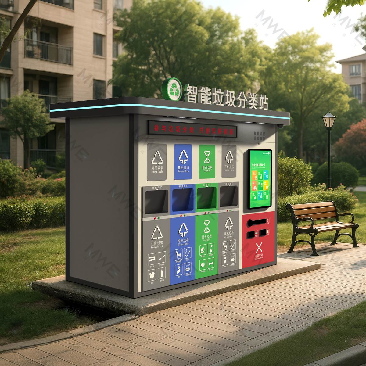 廈門新改建智能垃圾屋成效顯著：47 座已完工，顏值智能與實(shí)用